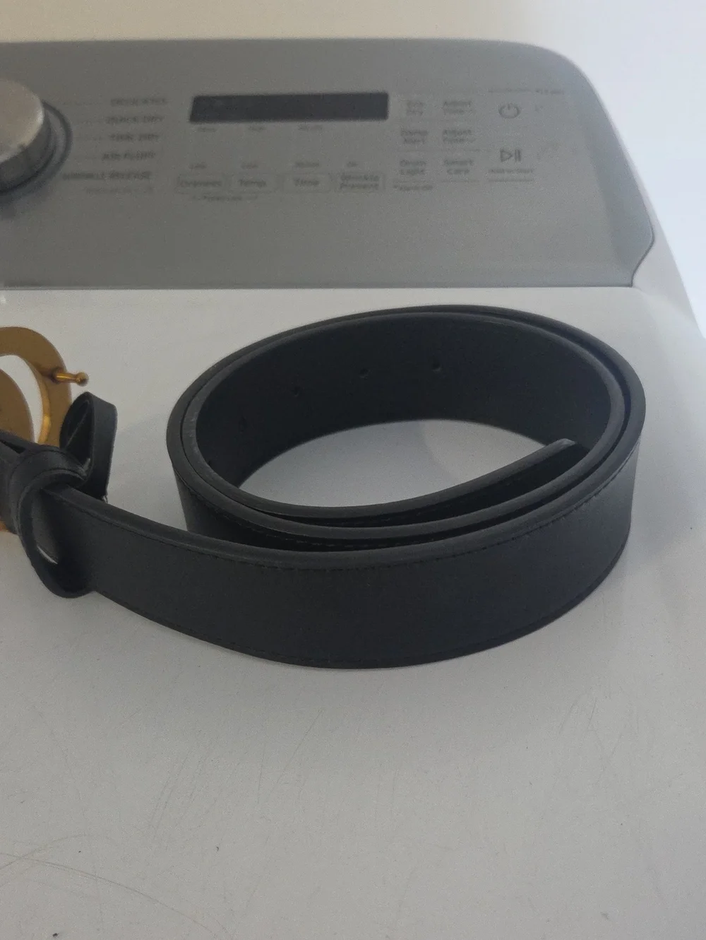 95 Gucci Belt Black GG